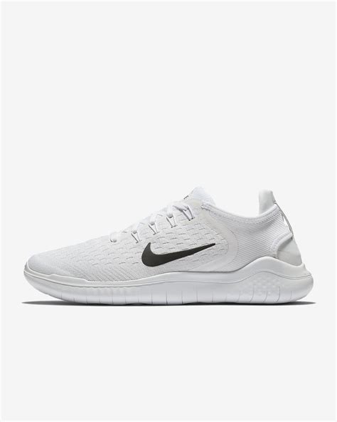 White Nike Free RN Running Shoes. Nike.com